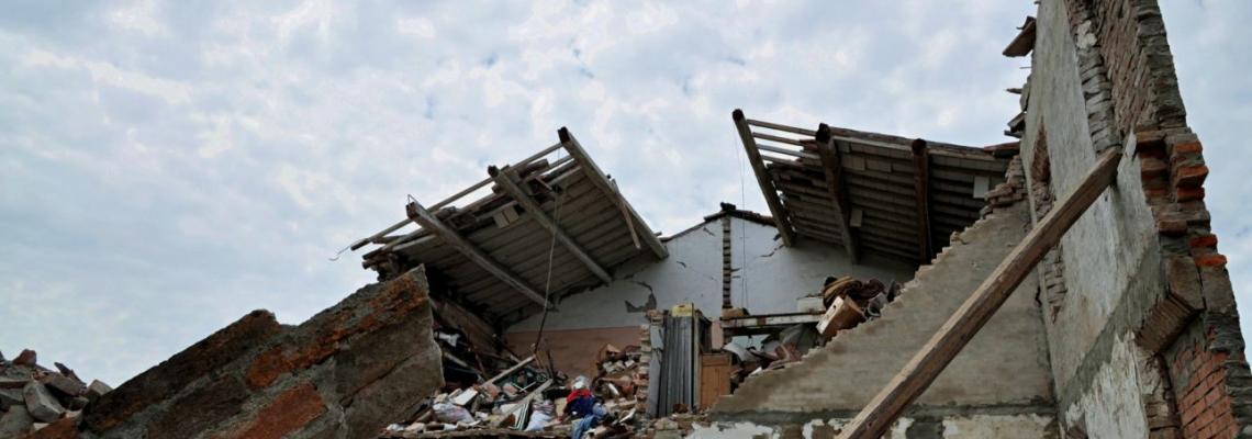 Macerie del terremoto